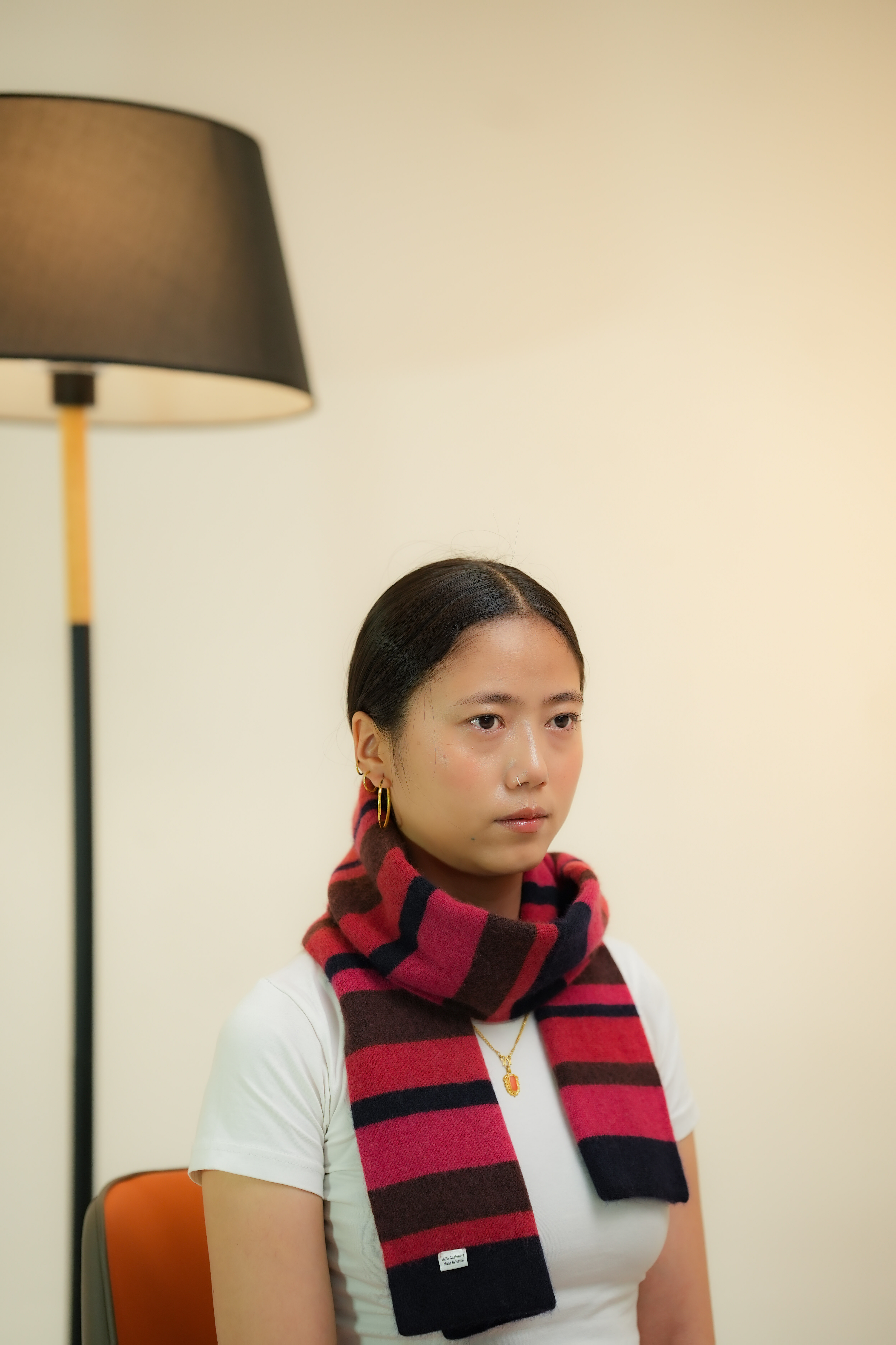 Luxurious Unisex knitted short soft cashmere scarf